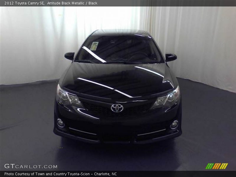 Attitude Black Metallic / Black 2012 Toyota Camry SE