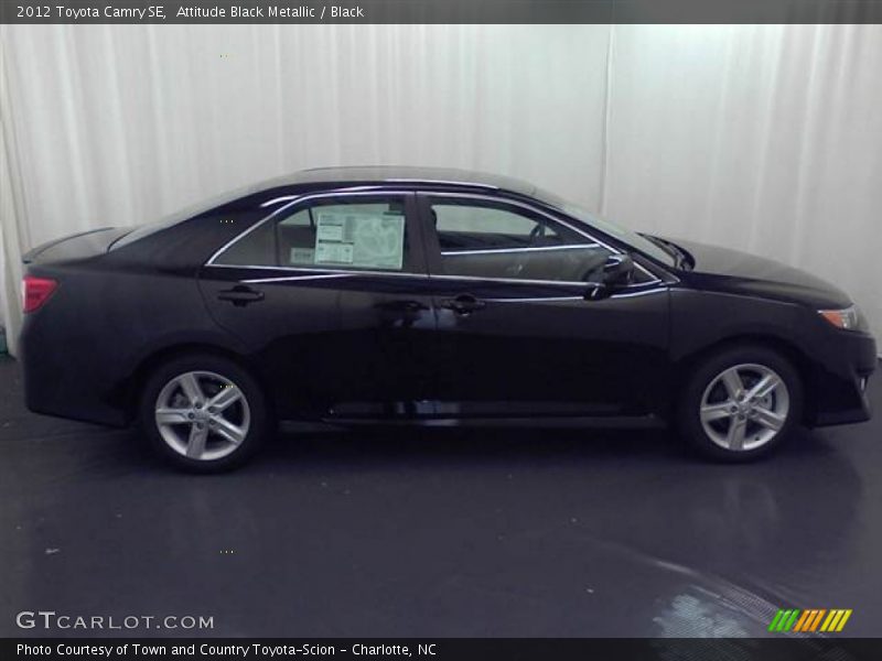 Attitude Black Metallic / Black 2012 Toyota Camry SE