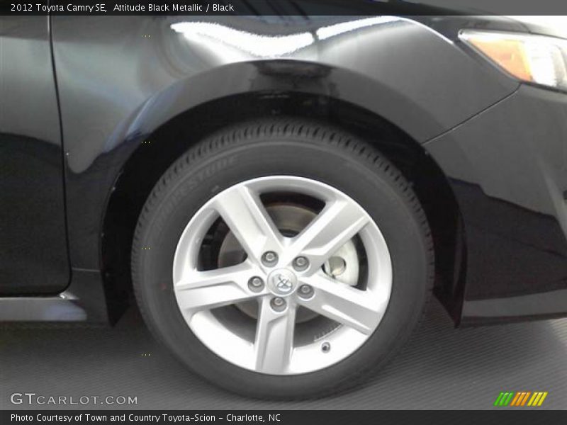 Attitude Black Metallic / Black 2012 Toyota Camry SE