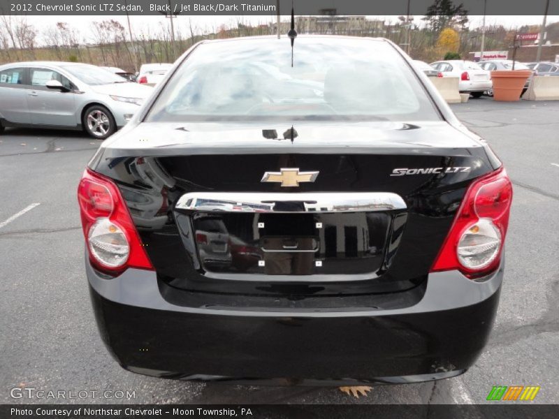  2012 Sonic LTZ Sedan Black