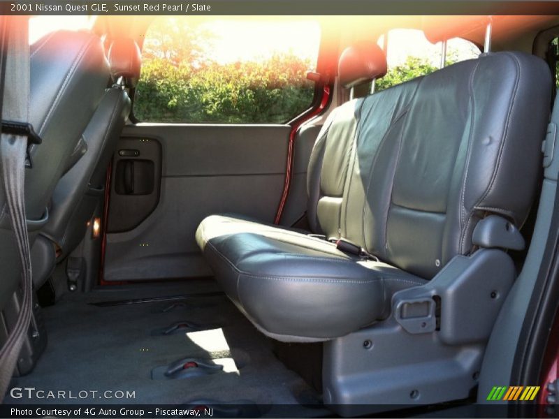 Sunset Red Pearl / Slate 2001 Nissan Quest GLE