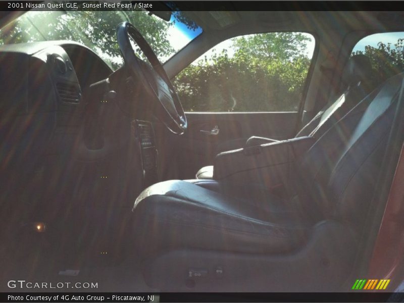 Sunset Red Pearl / Slate 2001 Nissan Quest GLE