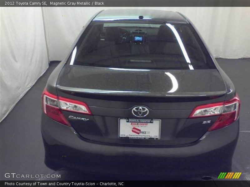 Magnetic Gray Metallic / Black 2012 Toyota Camry SE