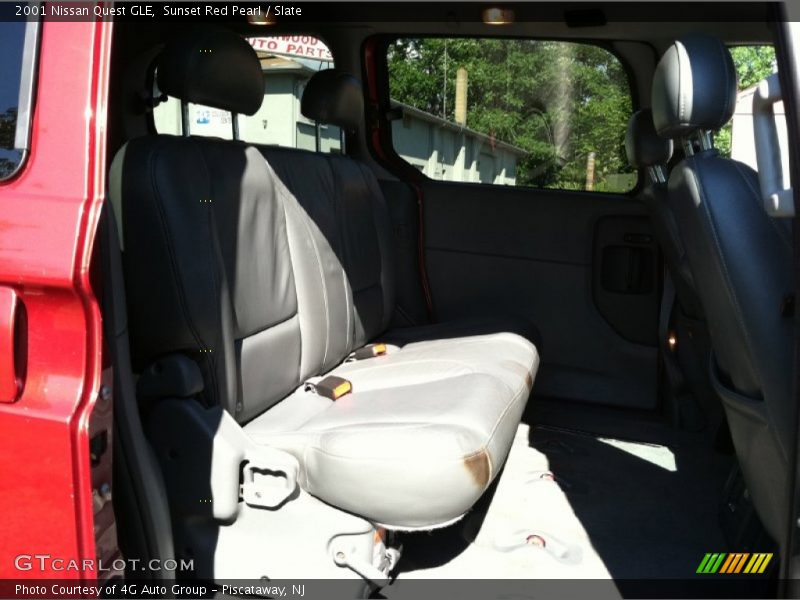 Sunset Red Pearl / Slate 2001 Nissan Quest GLE