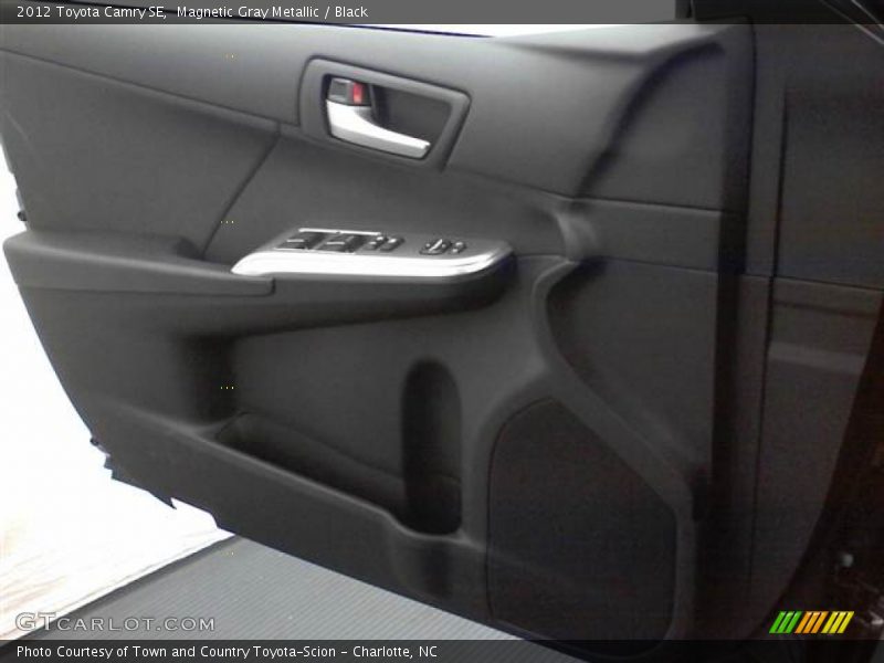 Magnetic Gray Metallic / Black 2012 Toyota Camry SE