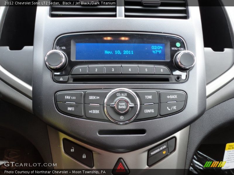 Audio System of 2012 Sonic LTZ Sedan