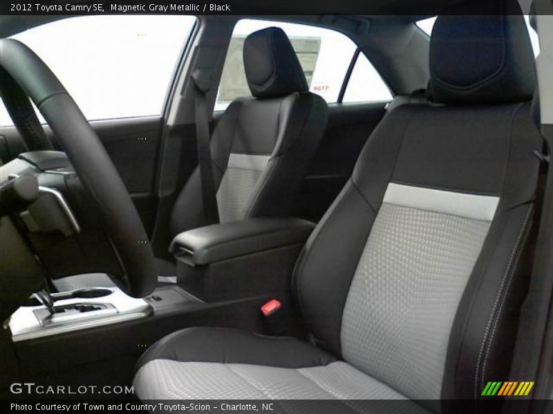 Magnetic Gray Metallic / Black 2012 Toyota Camry SE