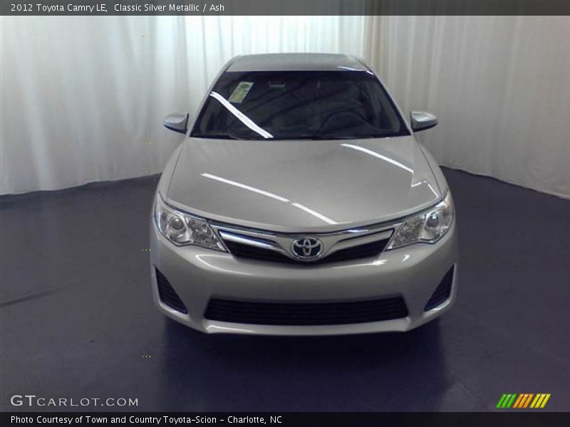 Classic Silver Metallic / Ash 2012 Toyota Camry LE