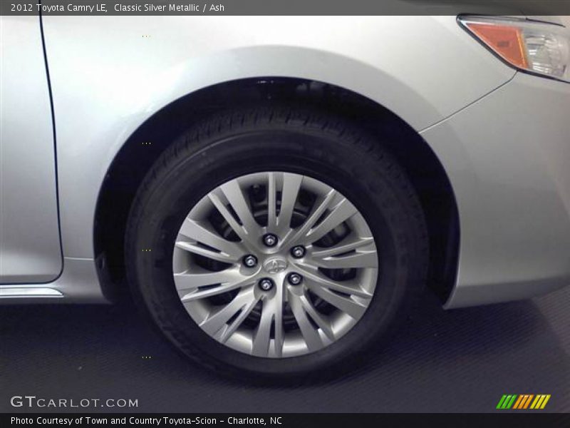 Classic Silver Metallic / Ash 2012 Toyota Camry LE