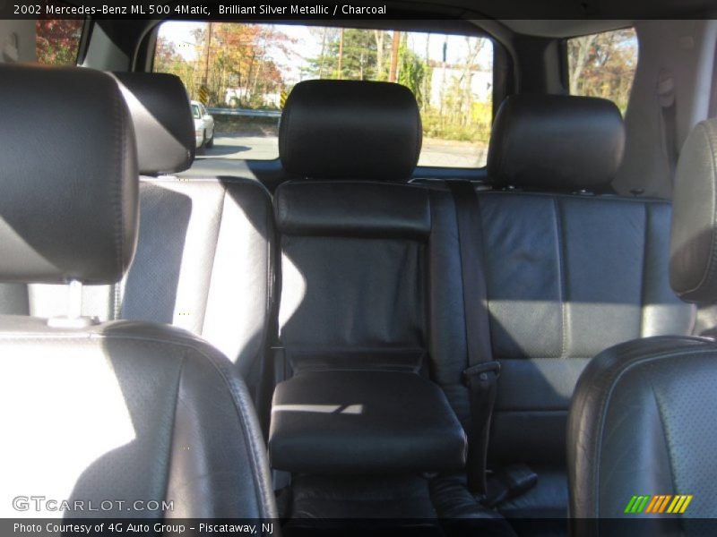 Brilliant Silver Metallic / Charcoal 2002 Mercedes-Benz ML 500 4Matic