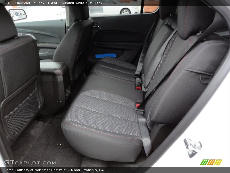 Summit White / Jet Black 2012 Chevrolet Equinox LT AWD