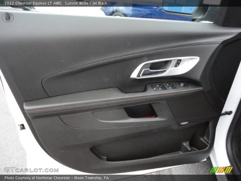 Summit White / Jet Black 2012 Chevrolet Equinox LT AWD