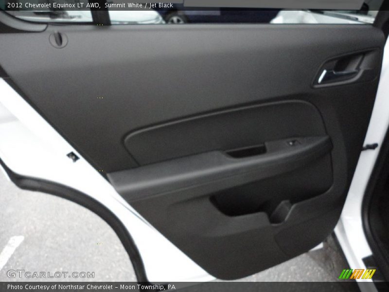 Summit White / Jet Black 2012 Chevrolet Equinox LT AWD