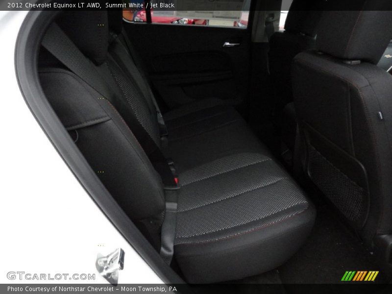 Summit White / Jet Black 2012 Chevrolet Equinox LT AWD