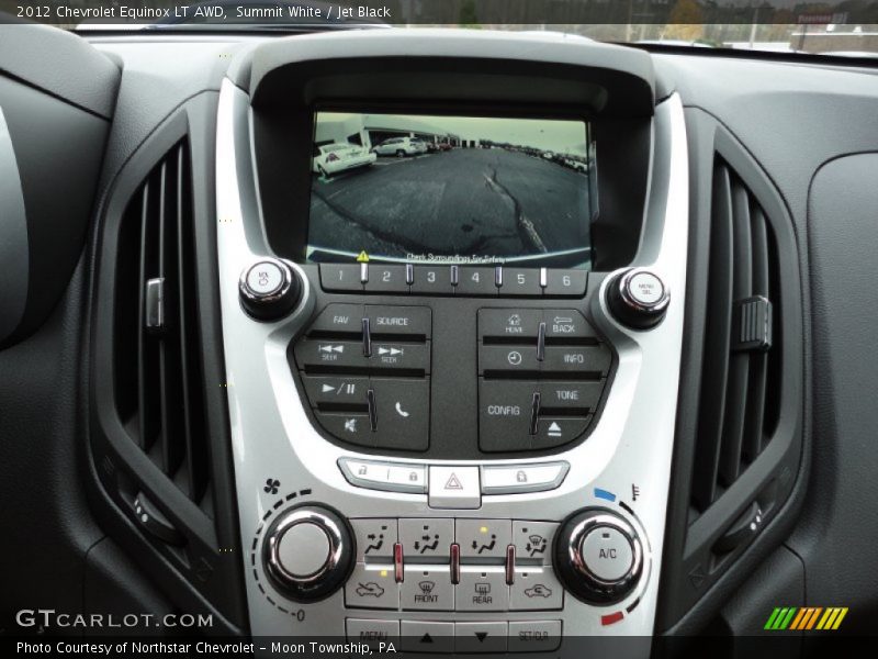 Summit White / Jet Black 2012 Chevrolet Equinox LT AWD