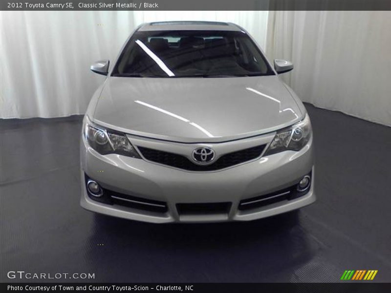 Classic Silver Metallic / Black 2012 Toyota Camry SE