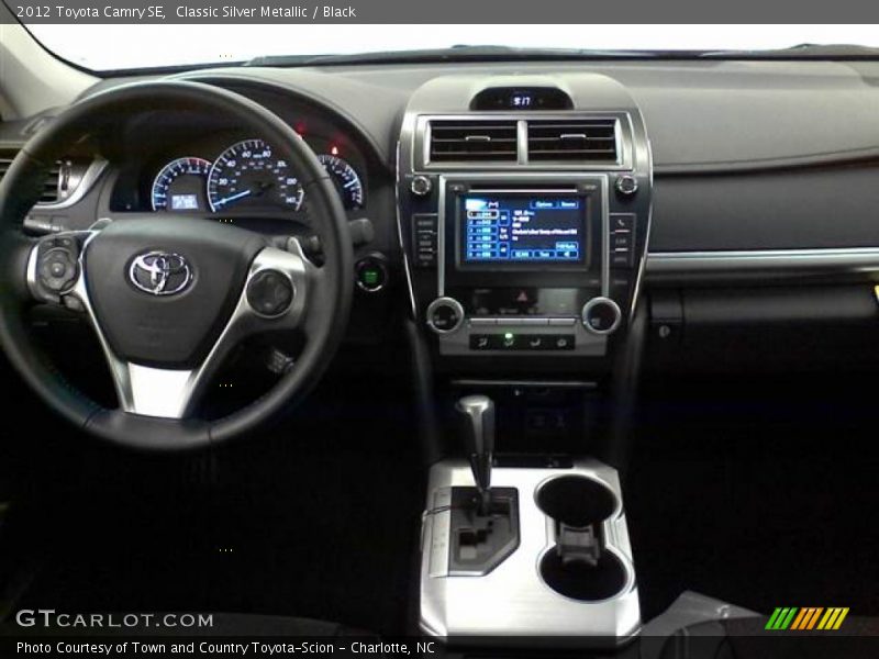 Classic Silver Metallic / Black 2012 Toyota Camry SE