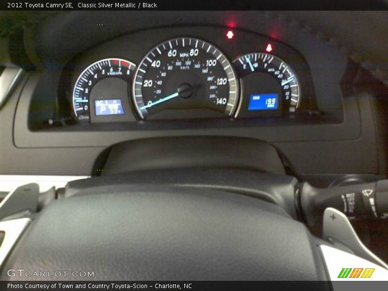 Classic Silver Metallic / Black 2012 Toyota Camry SE