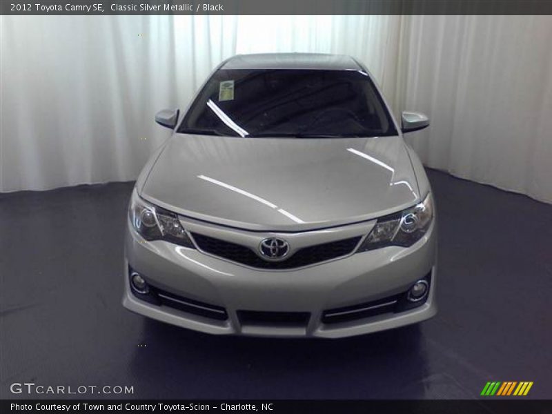Classic Silver Metallic / Black 2012 Toyota Camry SE