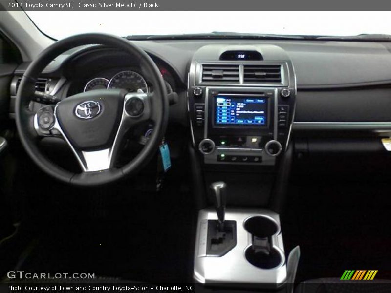 Classic Silver Metallic / Black 2012 Toyota Camry SE
