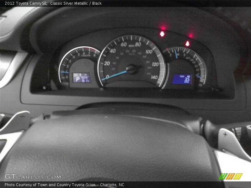 Classic Silver Metallic / Black 2012 Toyota Camry SE