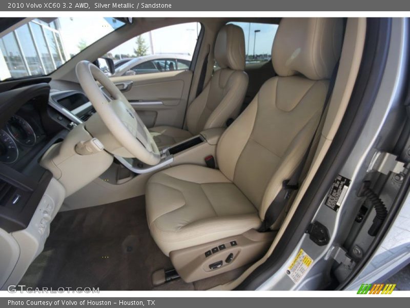 Drivers seat in sandstone - 2010 Volvo XC60 3.2 AWD