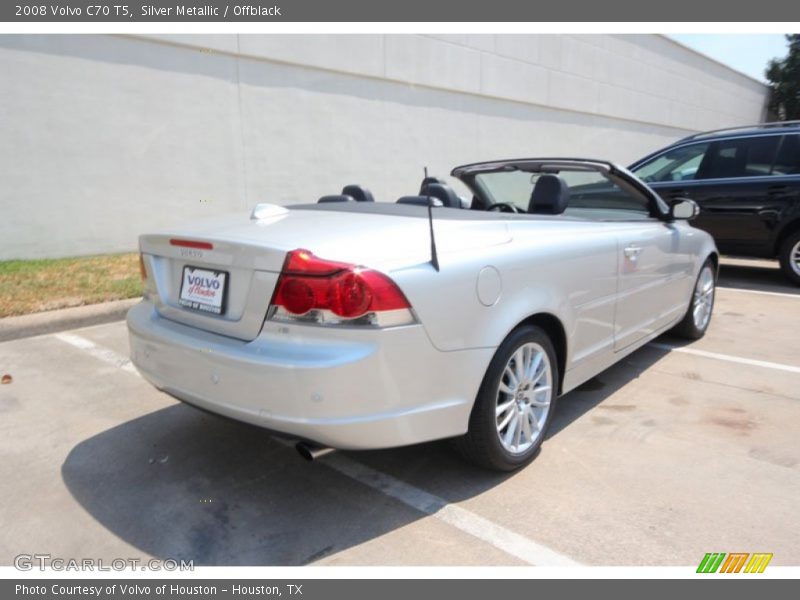 Silver Metallic / Offblack 2008 Volvo C70 T5