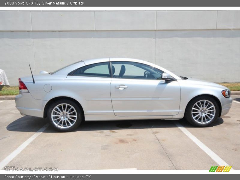 Silver Metallic / Offblack 2008 Volvo C70 T5