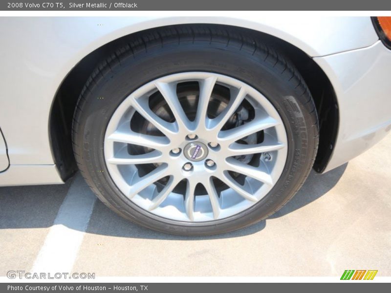 Silver Metallic / Offblack 2008 Volvo C70 T5