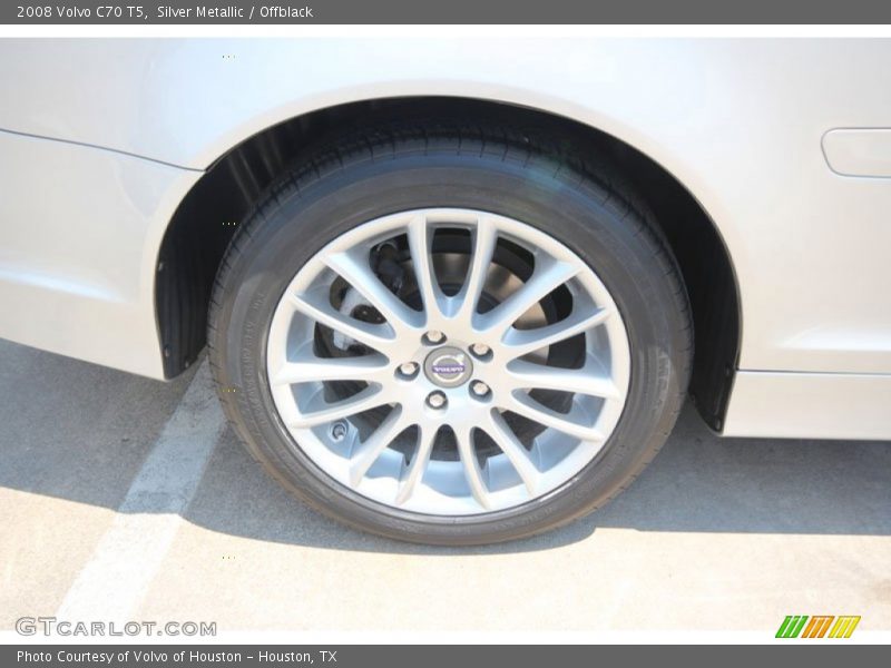 Silver Metallic / Offblack 2008 Volvo C70 T5