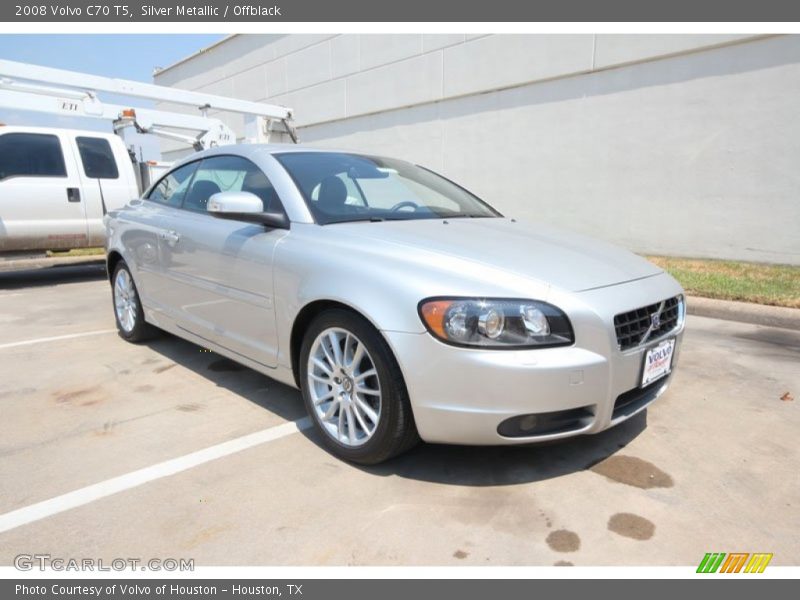 Silver Metallic / Offblack 2008 Volvo C70 T5