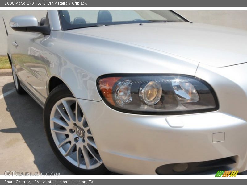 Silver Metallic / Offblack 2008 Volvo C70 T5