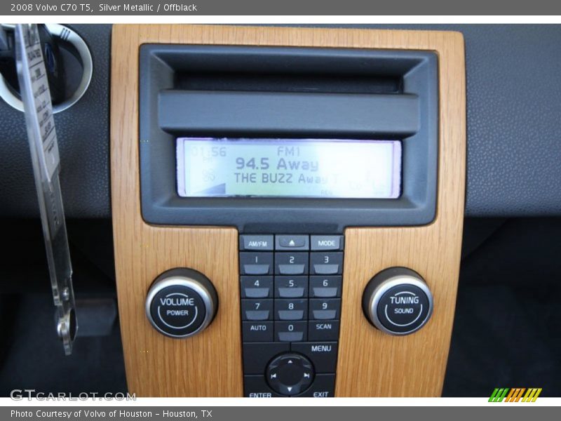 Silver Metallic / Offblack 2008 Volvo C70 T5