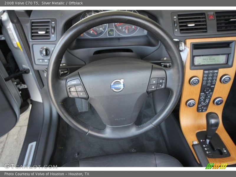 Silver Metallic / Offblack 2008 Volvo C70 T5