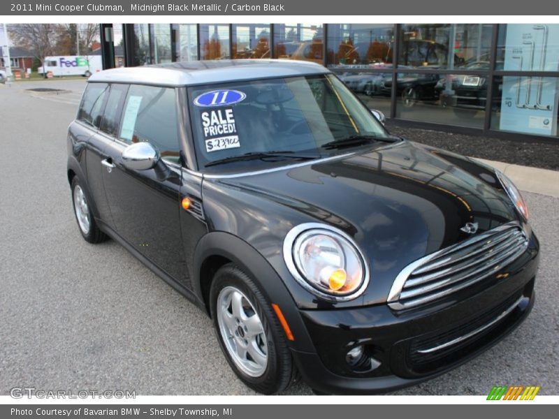 Midnight Black Metallic / Carbon Black 2011 Mini Cooper Clubman
