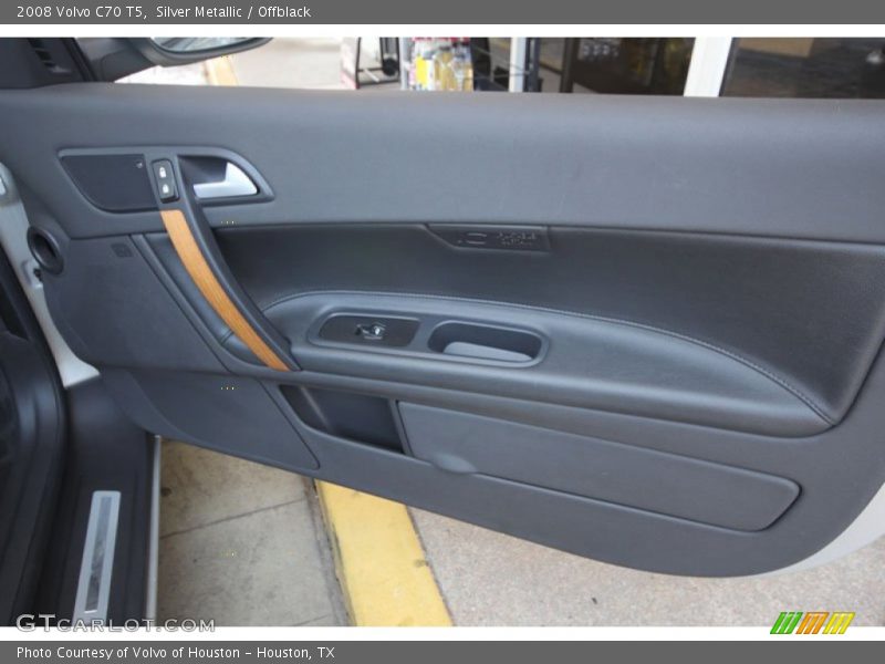 Silver Metallic / Offblack 2008 Volvo C70 T5