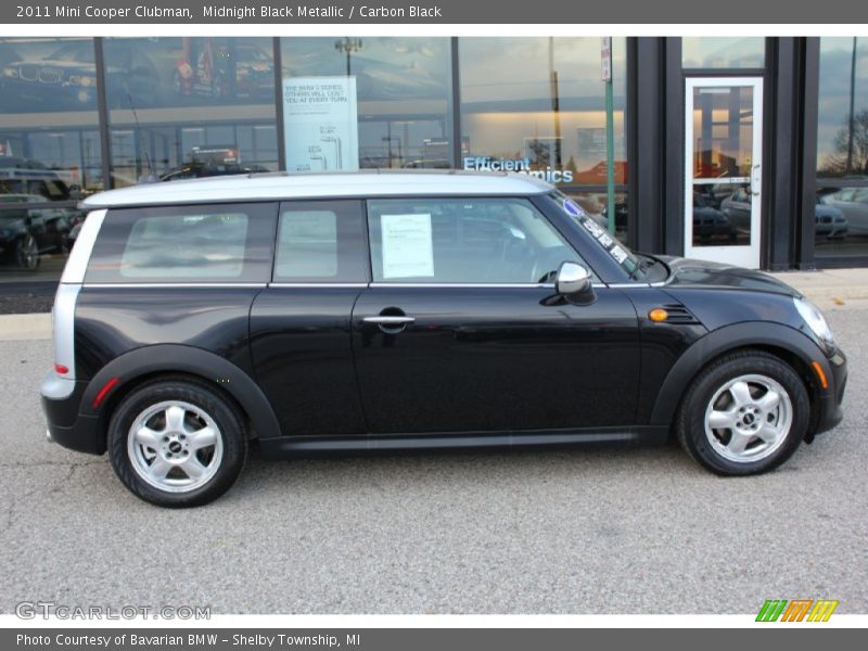 Midnight Black Metallic / Carbon Black 2011 Mini Cooper Clubman