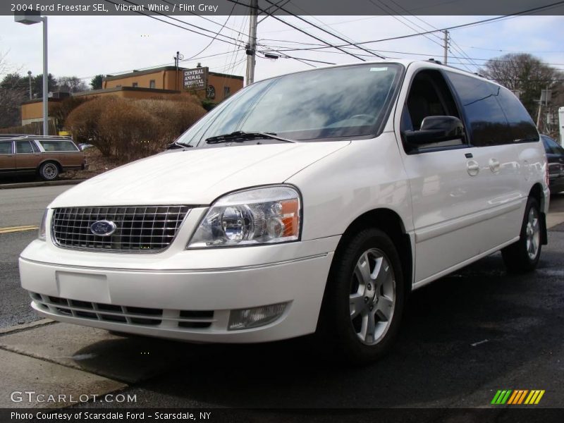 Vibrant White / Flint Grey 2004 Ford Freestar SEL