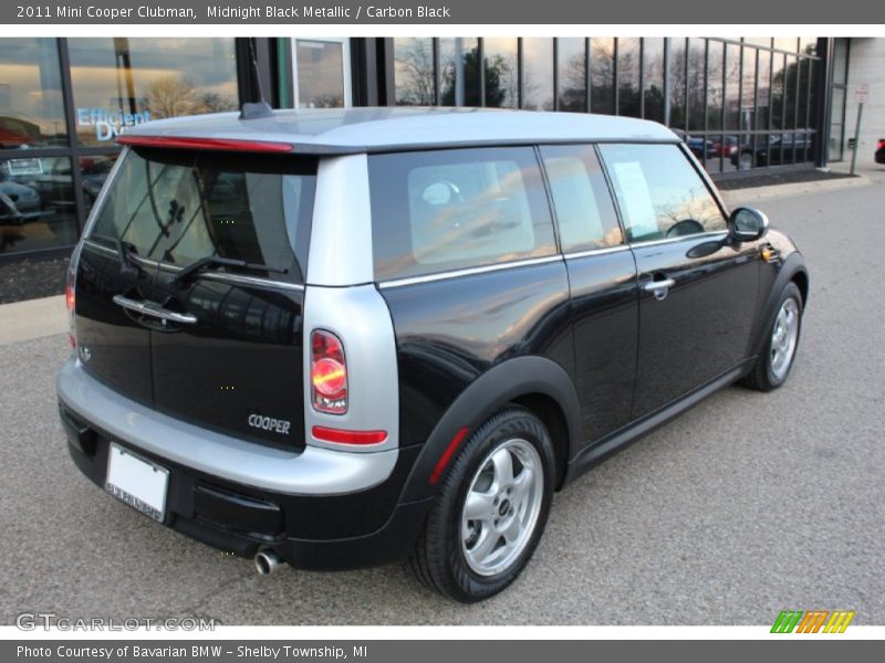 Midnight Black Metallic / Carbon Black 2011 Mini Cooper Clubman