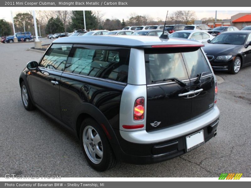 Midnight Black Metallic / Carbon Black 2011 Mini Cooper Clubman