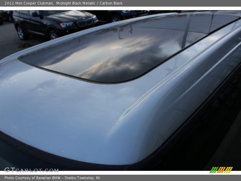 Midnight Black Metallic / Carbon Black 2011 Mini Cooper Clubman