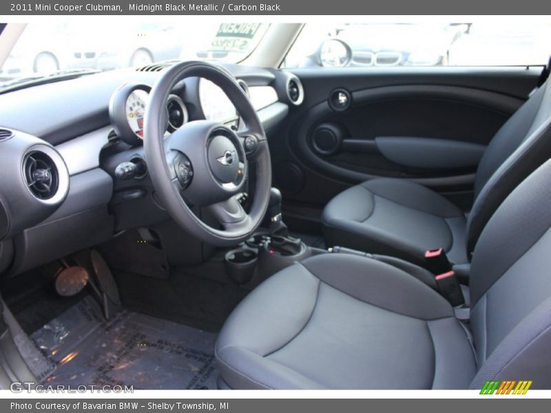 Midnight Black Metallic / Carbon Black 2011 Mini Cooper Clubman