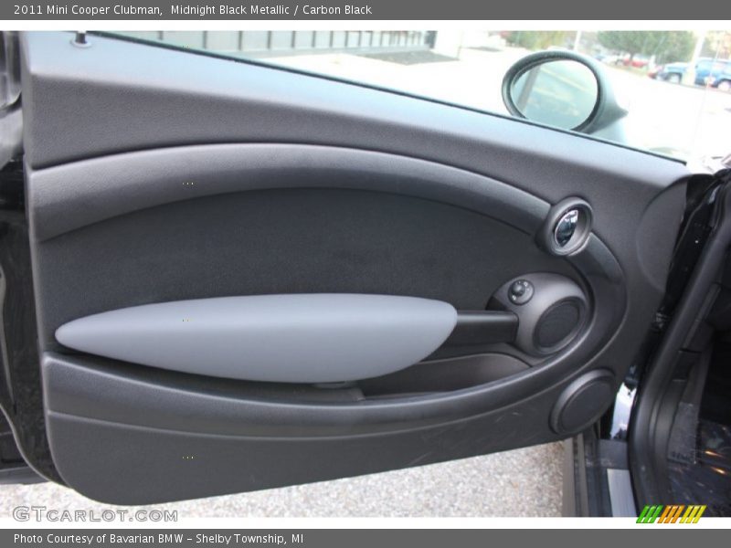 Midnight Black Metallic / Carbon Black 2011 Mini Cooper Clubman