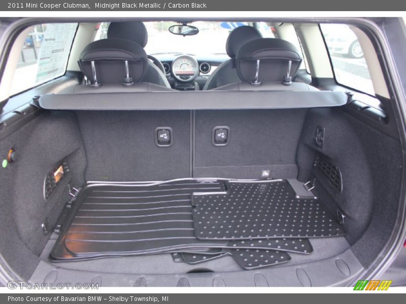 Midnight Black Metallic / Carbon Black 2011 Mini Cooper Clubman