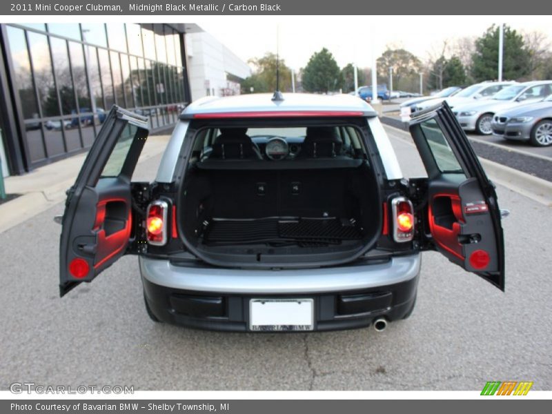 Midnight Black Metallic / Carbon Black 2011 Mini Cooper Clubman