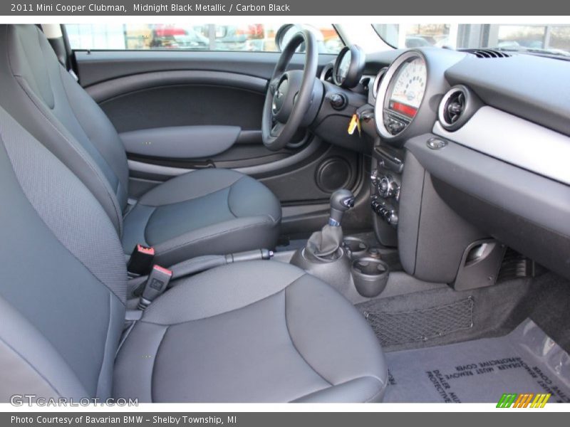Midnight Black Metallic / Carbon Black 2011 Mini Cooper Clubman