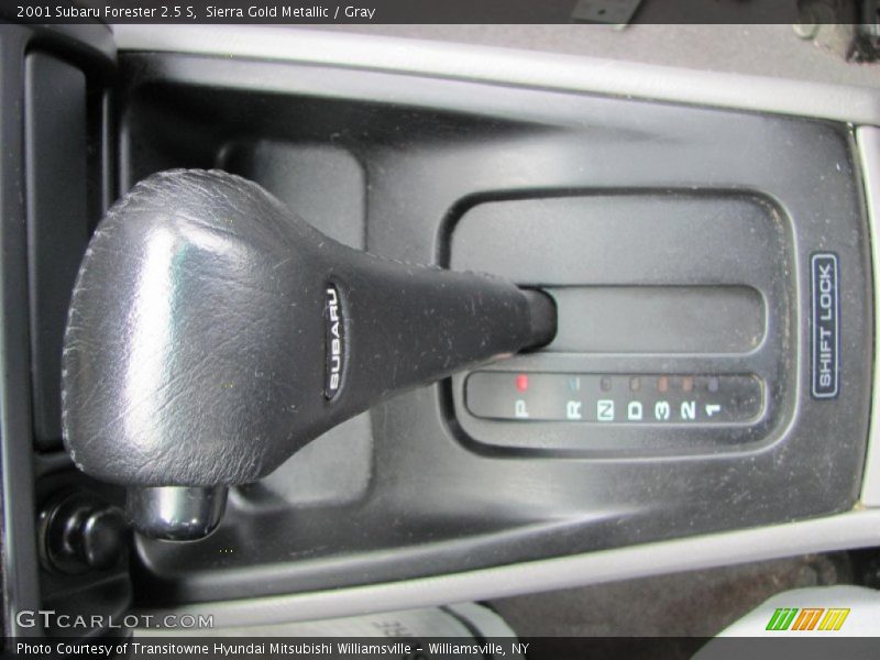 Sierra Gold Metallic / Gray 2001 Subaru Forester 2.5 S