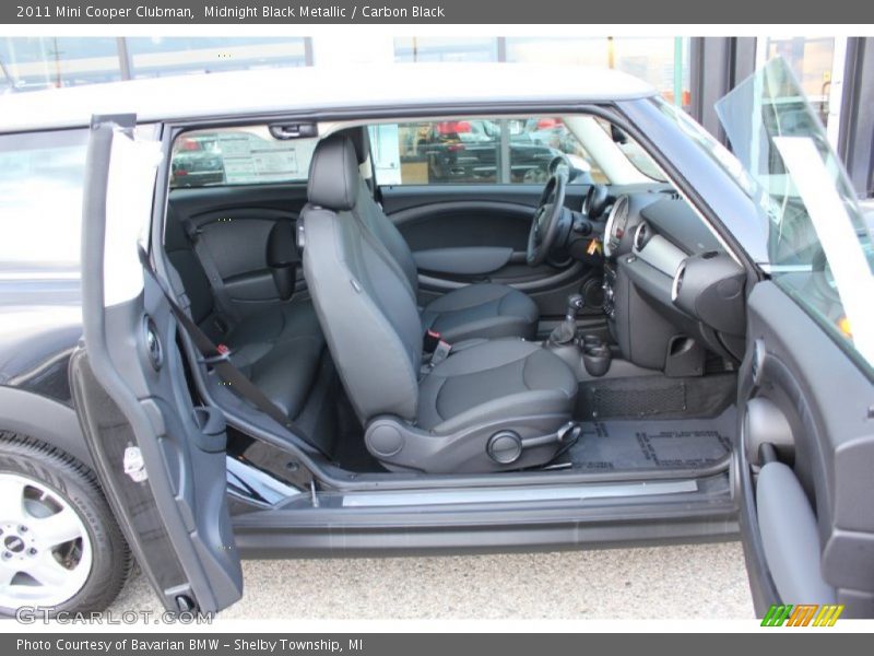 Midnight Black Metallic / Carbon Black 2011 Mini Cooper Clubman