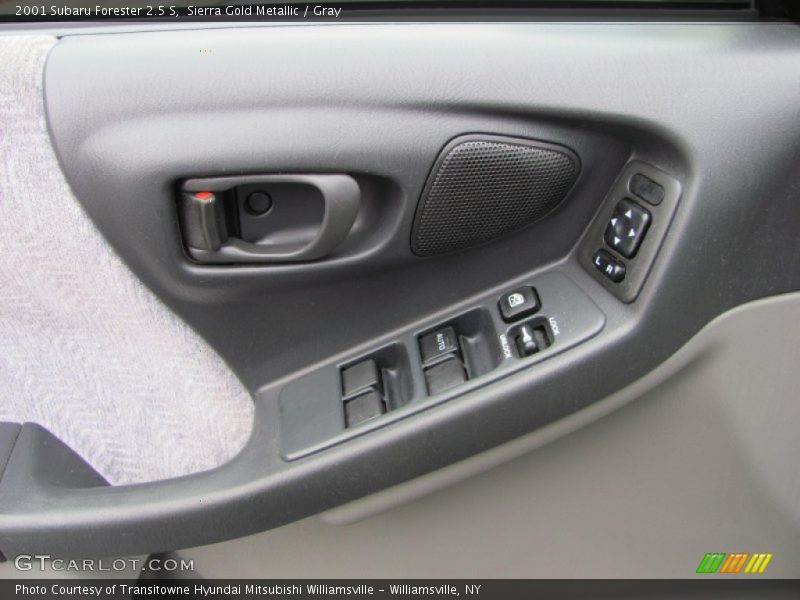 Sierra Gold Metallic / Gray 2001 Subaru Forester 2.5 S