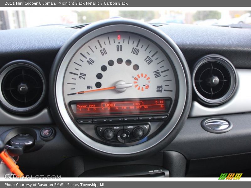 Midnight Black Metallic / Carbon Black 2011 Mini Cooper Clubman